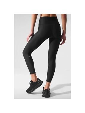 alo 7/8 High-Waist Airlift Legging (NWT) - Black - Size XXS